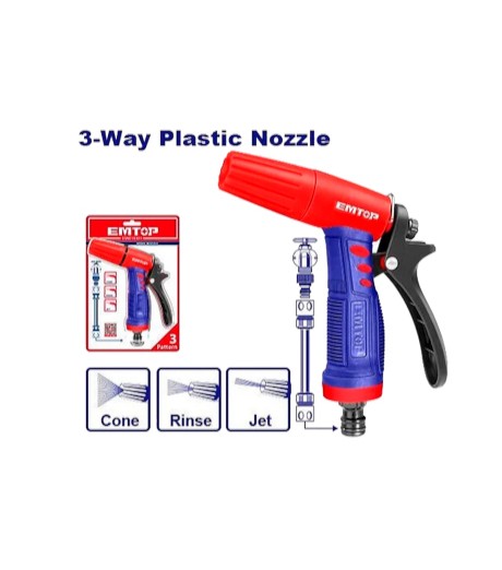 PISTOLA MANGUERA CON BOQUILLA AJUSTABLE